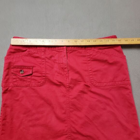 Ann Taylor Red Mini Skirt - Picture 7 of 7